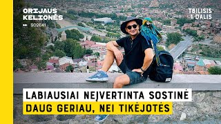 Labiausiai neįvertinta sostinė Tbilisis 1 dalis Orijaus kelionės S02E41 [upl. by Nabalas]