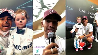 Lewis Hamilton  Instagram Story  September 12 2018 LewisHamilton [upl. by Cohbert]