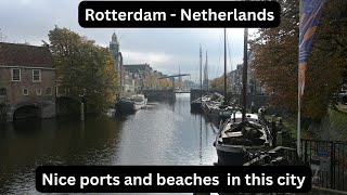 A video about tourist harbors and beaches of Rotterdam [upl. by Vlad]