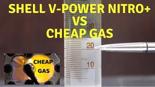 Shell VPower NiTRO vs Cheap Gasoline Is it better Lets find out [upl. by Derward]