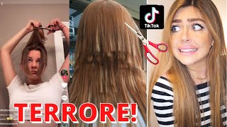 😱CAPELLI DA BRIVIDO Reaction tagli di capelli TIKTOK che DEVI VEDERE hairstyle haircut [upl. by Elnar]