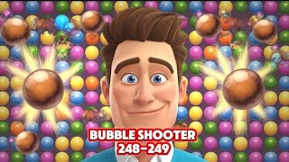 Bubble Shooter level 248249gaming shootbubble gameplay [upl. by Hotze]