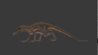 Indoraptor Animation Test Full [upl. by Wenona]