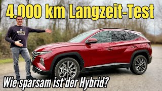 Hyundai Tucson Hybrid 4000 Kilometer LangzeitTest Was kann der SUVBestseller Review  2023 [upl. by Marvella]