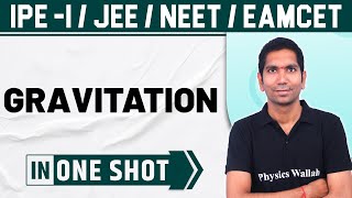 GRAVITATION  One Shot  Physics  Class 11  NEET  JEE  EAMCET [upl. by Yde]