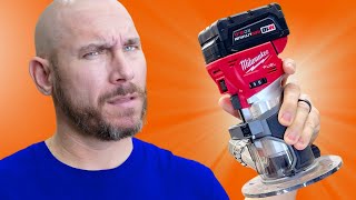 Ruthless Review of the Milwaukee M18 Cordless Compact Router [upl. by Ayokal]