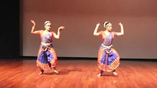 Shiva Tandavs StotramIndian Classical Dance cover BharatnataryamCosmic Dance Srija and Divya [upl. by Sileas]