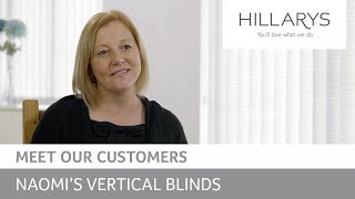 Hillarys Reviews  Naomis vertical blinds [upl. by Anikes]