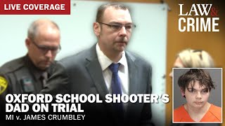 VERDICT Oxford School Shooter’s Dad on Trial  MI v James Crumbley  Day Six [upl. by Ynnattirb]