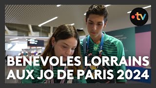 Des volontaires lorrains des JO de Paris 2024 [upl. by Enyedy]