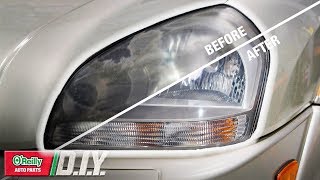 OReilly Auto QuickFix Headlight Restoration [upl. by Arimas]