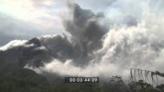 Full Version of Volcanic Eruptions at Merapi Volcano 29th October 2010  Screener [upl. by Anauqahc]