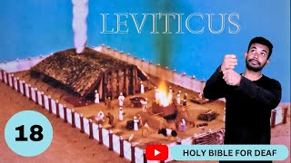 Leviticus  18  1  30  लेवीय १८  १  ३०  Holy Bible for Deaf  Indian Sign Language [upl. by Milton]