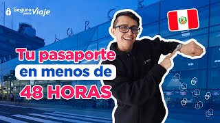 🟢 Saca tu PASAPORTE PERUANO 🇵🇪 este 2023  En menos de 48 horas ✈ [upl. by Vernon]