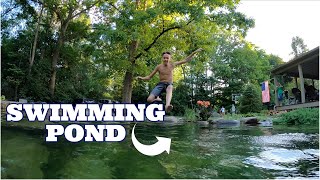 SWIMMING PONDS part 2  Natural Pools amp Recreation Ponds [upl. by Orazal634]