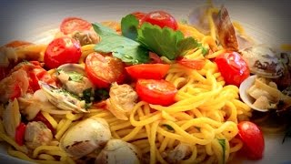 Spaghettis aux palourdes [upl. by Nelehyram]