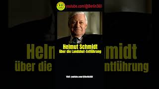 helmutschmidt bundeskanzler sozialdemokratie RAF Lufthansa Entführung Flugzeugs Landshut [upl. by Culliton]