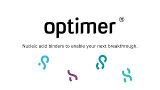 Optimer  Nucleic acid binders to enable your breakthrough [upl. by Schroeder]