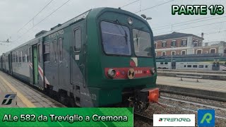 🚉 ALe 652024 da Treviglio a Cremona PARTE 13 [upl. by Nobile]