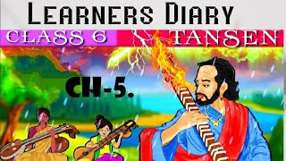 Learners Diary  Class6th  Ch5 Tansen  English Supplementary [upl. by Heppman]