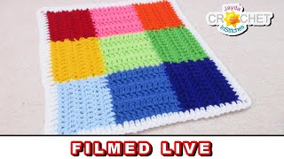 A Discussion On Patchwork  InStitches Family Crochet Party 55  LIVE STREAM  Jan 22 2020 [upl. by Wolbrom]