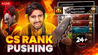 NEW SEASON CSR 😎 PUSH TO TOP 1 GRANDMASTER 😎👽 freefireindia nonstopgaming freefirelive rggamer [upl. by Rebane584]