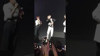 Park Seonghwa 박성화 ATEEZ dancing Baby Shark in Moscow The Expedition Tour [upl. by Ahsienet463]