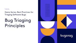 Best Practices for Triaging Software Bugs Bug Triaging Principles [upl. by Nahtanoj]