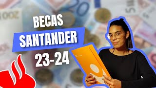 BECAS SANTANDER ERASMUS 20232024 [upl. by Kev154]