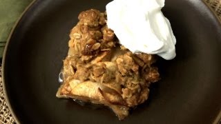 How to Make an Easy Apple Crisp  The Easiest Way [upl. by Eli]