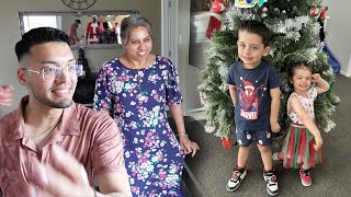 OUR OFFICIAL CHRISTMAS VLOG WITH BOTH FAMILIES  Ash Chachu 😍 [upl. by Anthe]