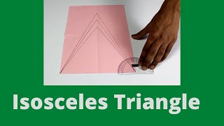 Isosceles Triangle  ThinkTac  DIY Science [upl. by Gnirps]