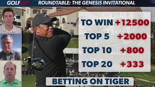 Golfbet Roundtable Picks and predictions for The Genesis Invitational [upl. by Rimma]