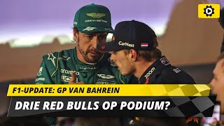 F1update Max Verstappen deelt enorme tik uit wat maakt Alonso zo sterk in Bahrein [upl. by Nathanael]