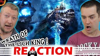 The BEST Expansion  Wrath of the Lich King Trailer REACTION WOW [upl. by Mcspadden]