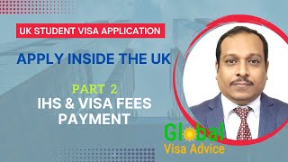 How to Pay UK Immigration Health Surcharge amp Visa Fees  UK Student Visa Fees amp IHS Payment [upl. by Susana]