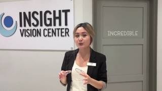 AntiReflective Coating Demonstration  Insight Vision Center Optometry [upl. by Ttezzil]