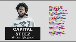 Capital STEEZ on Survival Tactics  Lyrics Rhymes Highlighted 047 [upl. by Akierdna]