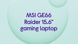 MSI GE66 Raider 156quot Gaming Laptop  Intel® Core™ i7 RTX 3070 512 GB SSD  Product Overview [upl. by Kulseth]