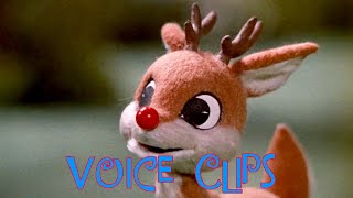 Rudolph 1976 Voice Clips [upl. by Blankenship]