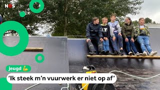 Kinderen ontwerpen en bouwen hun eigen skatebaan [upl. by Aicatsue]