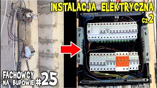 Instalacja elektryczna w domu cz 2 ochrona okien  FACHOWCY na budowie  część 25 [upl. by Annazus]