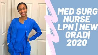 DAY IN A LIFE OF A MED SURG NURSE LPN [upl. by Aibara]