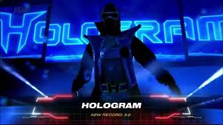 Hologram Entrance AEW Collision Aug102024 [upl. by Eirrehc4]