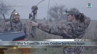 DNR explains what to expect this archery crossbow deer hunting season [upl. by Ellwood488]