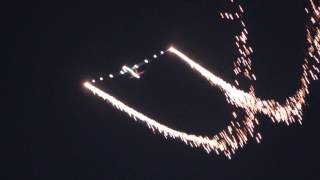 Johan Gustafsson Glider Display Friday Night Alight Avalon Airshow 2017 [upl. by Haeckel300]