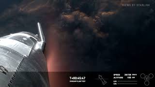 FULL REENTRY SpaceX Starship Flight 4 [upl. by Nosliw495]