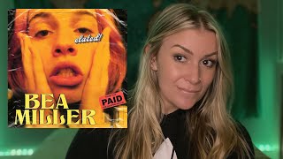 SUBSCRIBER REQUEST  ELATED  BEA MILLER  ALBUM REACTION [upl. by Gilletta79]