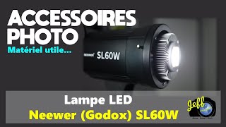 NEEWER GODOX SL60W LA LAMPE LED A MONTURE BOWENS   Présentation et test  Episode n°418 [upl. by Luise]