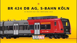 Elektrotriebwagen BR 424 DB AG SBahn Köln auf der InnoTrans 2024 [upl. by Lokcin]